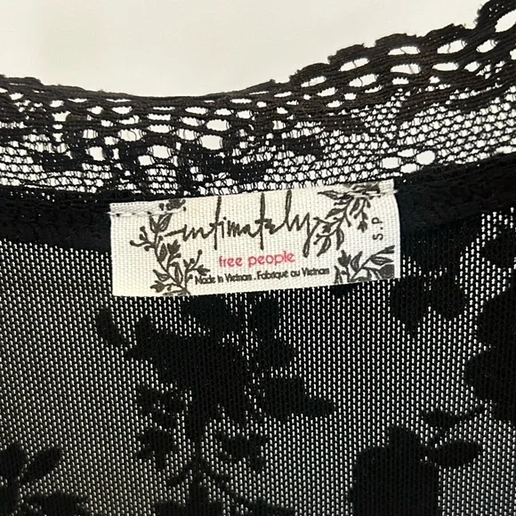 NWT Free people Lace Long sleeve Body suit - Picture 4 of 13